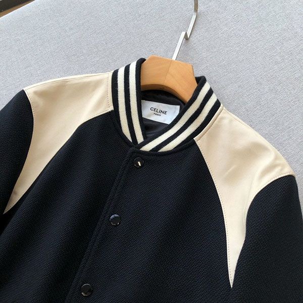 入手困難 セリーヌ クラシック TEDDY スタジャン ジャケット Cej75777